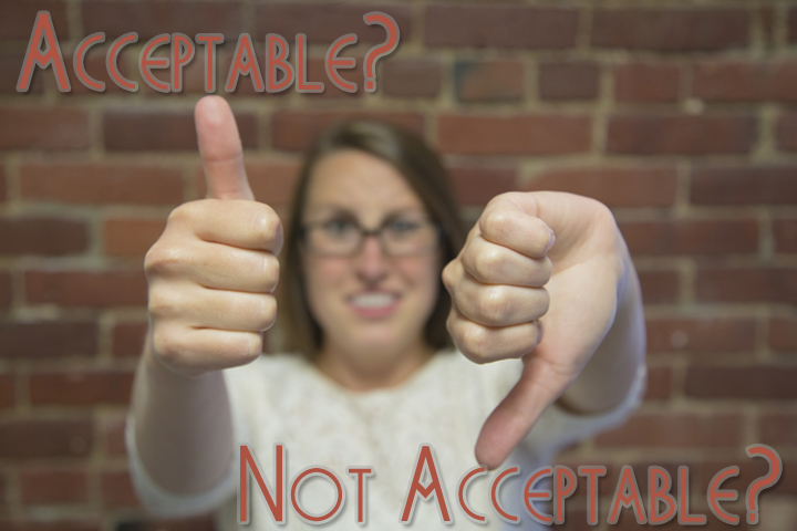 image of thumb up and thumb down